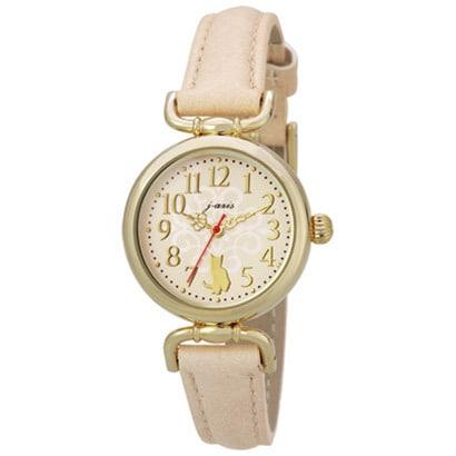 J-AXIS HL194 Women's Quartz Wrist Watch - Black / Beige HL194-BK HL194-IV Gift Casual Business Sports Student