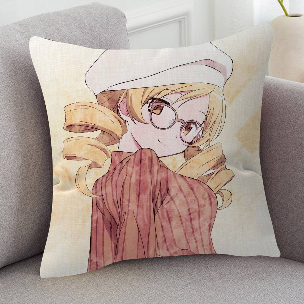 Anime Puella Magi Madoka Magica Pillowcase Toon Gift Cushion Cover Bedroom Home Sofa Chair Seat Decor Pillow Case