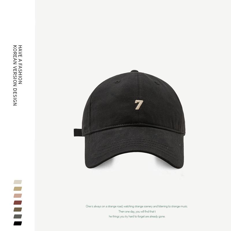 Spring and Autumn peaked cap big brim new hat women's face small big head circumference baseball cap enlarged and deepened