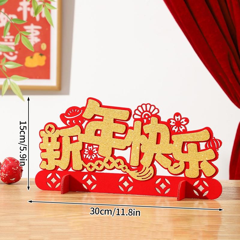 Chinese New Year 3D Ornaments New Year 2025 Desktop Decoration The Year of Snake Wall Hanging Pendants Chinese Spring Festival
