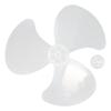 16Inch 3 Leaves Plastic Fan Blade With Nut Coverfor Standing Pedestal Floor Table Fanner Electric Fan Accessories