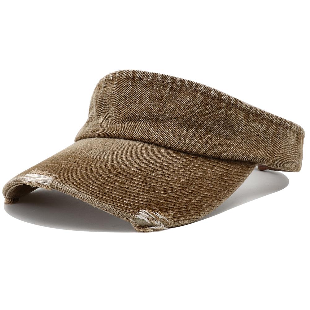 New Summer Breathable Sun Visor Hat Women Men Adjustable Uv Protection Top Empty Beach Tennis Golf Running Sunscreen Cap