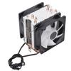 Computer Cpu Cooling Fans RGB 90mm 3pin 4 Heatpipes Noiseless Operation Plug and Play CPU FanDual Fan