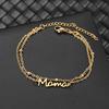 Stainless Steel Bracelets Elegant  Pendant Baroque Style Goth Chain y2k Accessorie Bracelet For Women Zircon Gift