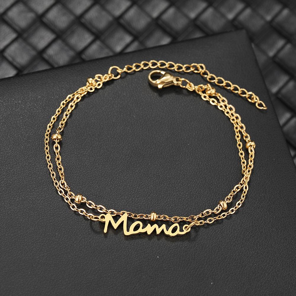 Stainless Steel Bracelets Elegant  Pendant Baroque Style Goth Chain y2k Accessorie Bracelet For Women Zircon Gift