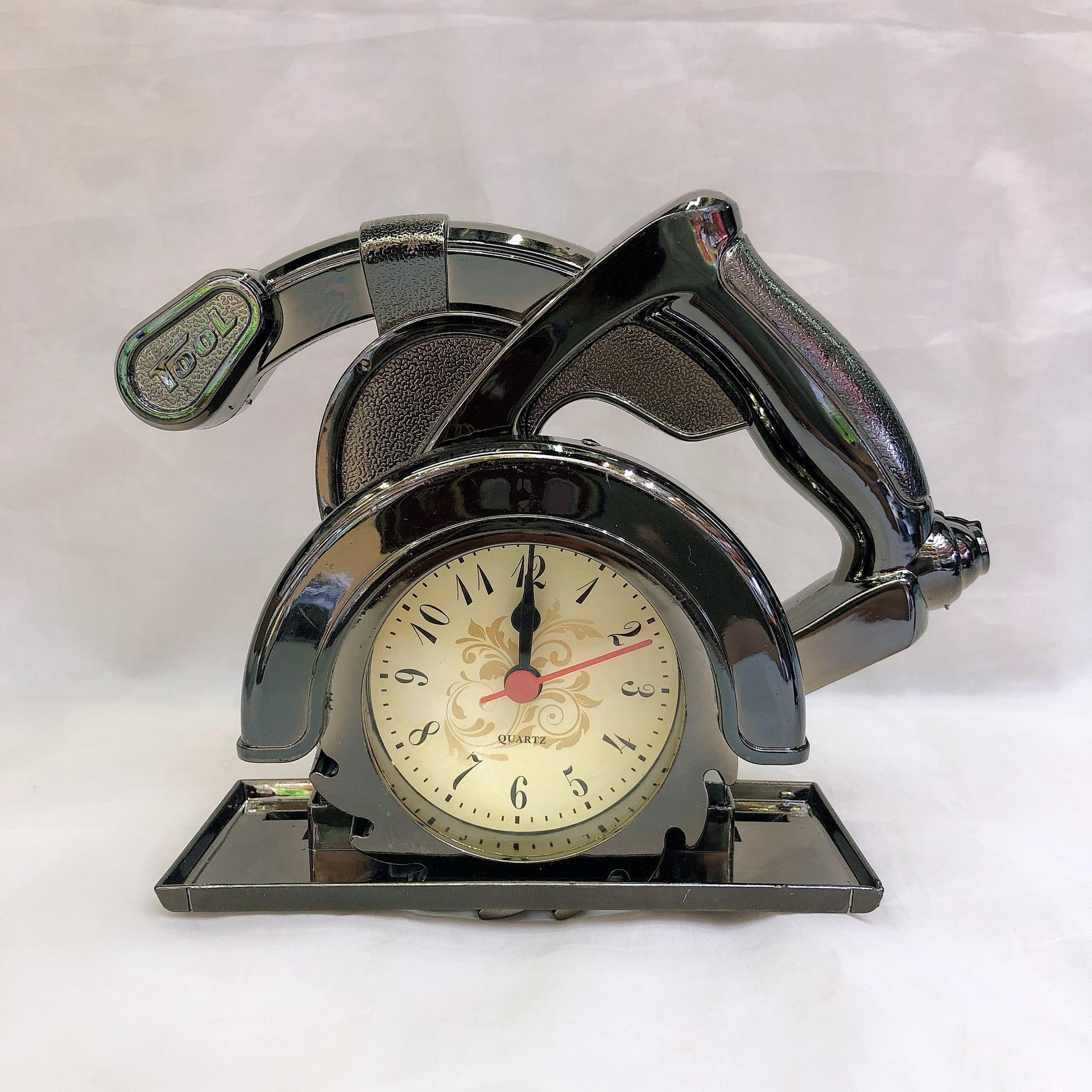 

Креативная ретро режущая машина модный будильник Студенческая учеба персонализированное расписание