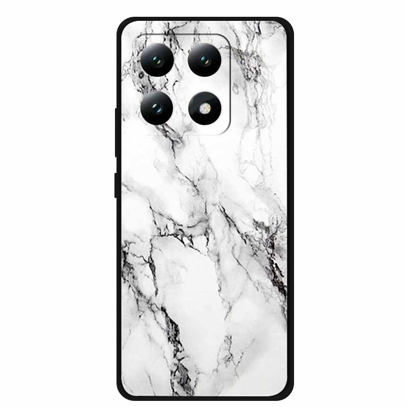 For Xiaomi 15T 5G Case Colorful Flowers Soft Silicone TPU Back Case For Xiaomi 15T Pro 5G Capa Boho Colorida Anti-Scratch Cover