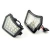 2Pcs LED Front Under Mirror Lamp Puddle Light For Volvo XC70 XC90 S40 S60 S80 V50 V70 C30 C70 Jaguar XJ X350 X351 XF