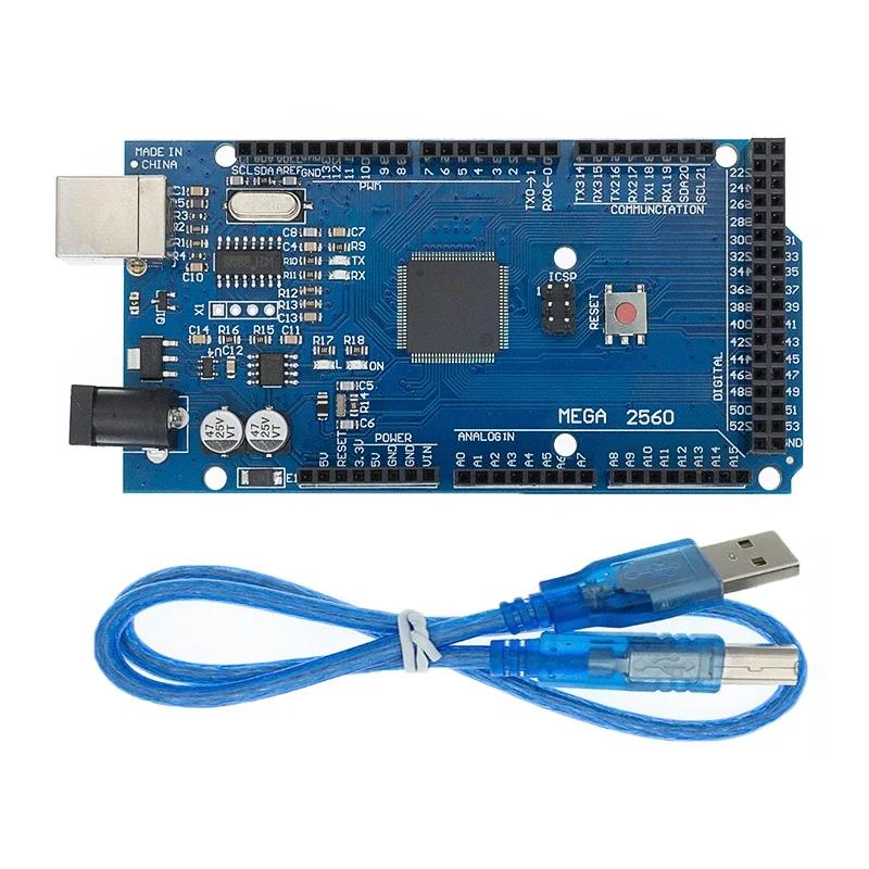 MEGA2560 MEGA 2560 R3 (ATmega2560-16AU CH340G) AVR USB Board Entwicklungsplatine MEGA2560 PRO Für Arduino Erweiterungsplatine