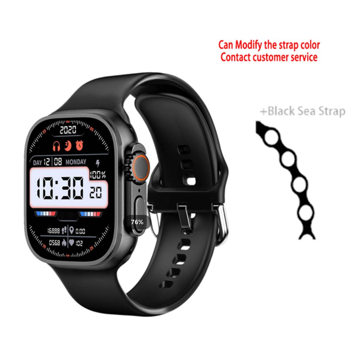 

M9 Ultra Max 2.2 Чоловічий Бездротова Зарядка Bluetooth Дзвінок Смарт-годинник Компас Музика Пульс Спорт Жіночий Смарт-годинник