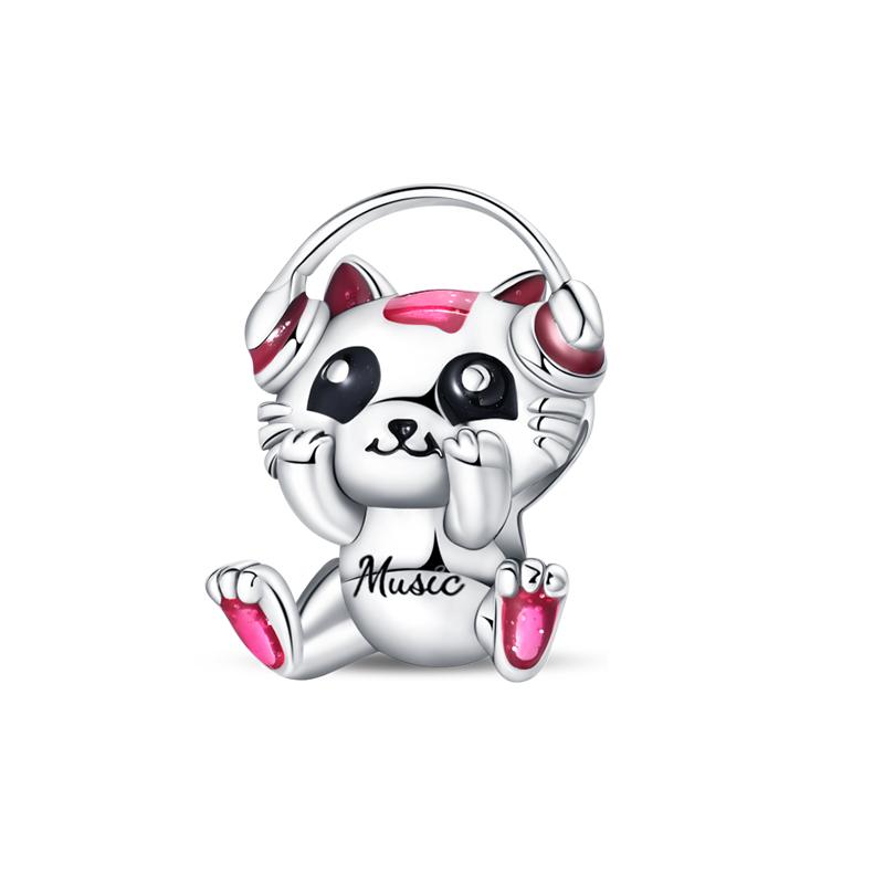 New 925 Silver Color Flowers Luminous Stars Charms Beads Fit 3mm 925 Bracelets DIY Graduation Party Jewelry