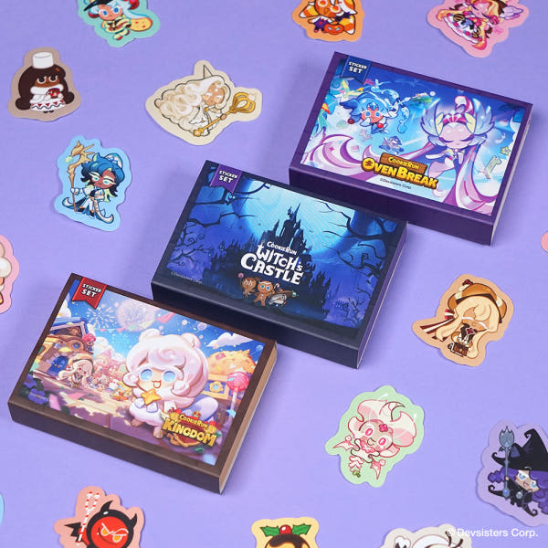 

[Магазин Cookie Run] Набор мини-наклеек Cookie Run, часть 2 Cookie Run: Witch s Castle