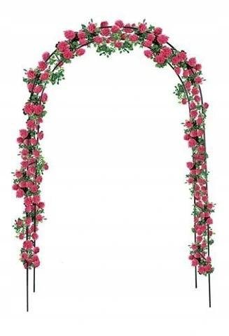 Arched Garden Pergola for Climbing Roses