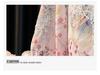 Elegant Japanese Chiffon Kimono Nightgown with Bow Embroidery