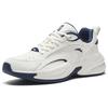 Anta Ace Retro Running Non-Slip Durable Low-Top Sports Casual Shoes Men Sneakers White Dark-Blue 912528802F-1
