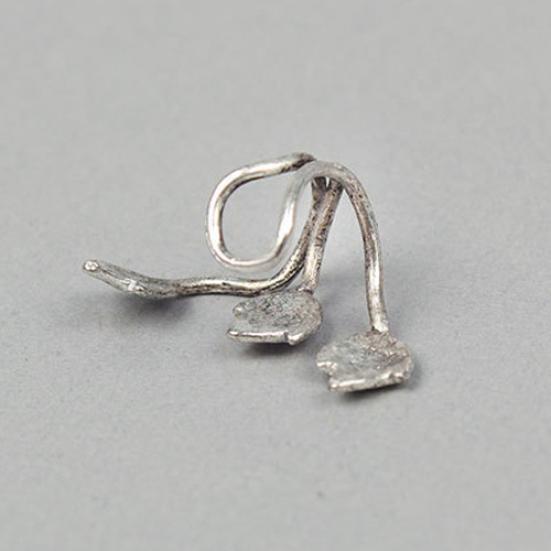 1Pc Vintage Alloy Ear Stud Leaf Design Earring Ear Cuff Clip Ear Ring Jewelry