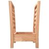 Porte revues 40x26,5x38,5 cm Bois massif de noyer