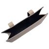 Car Truck Portable Trash Can Garbage Rubbish Bin Hanging Storage Bag Organizer Case Holder Accessories Beige PU Leather