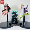 Hot Anime Demon Slayer Figure Tanjirou Agatsuma Zenitsu Kyoujurou Model Action Toy Kids Gift PVC collection for Poseable Articulated Scale Detailed
