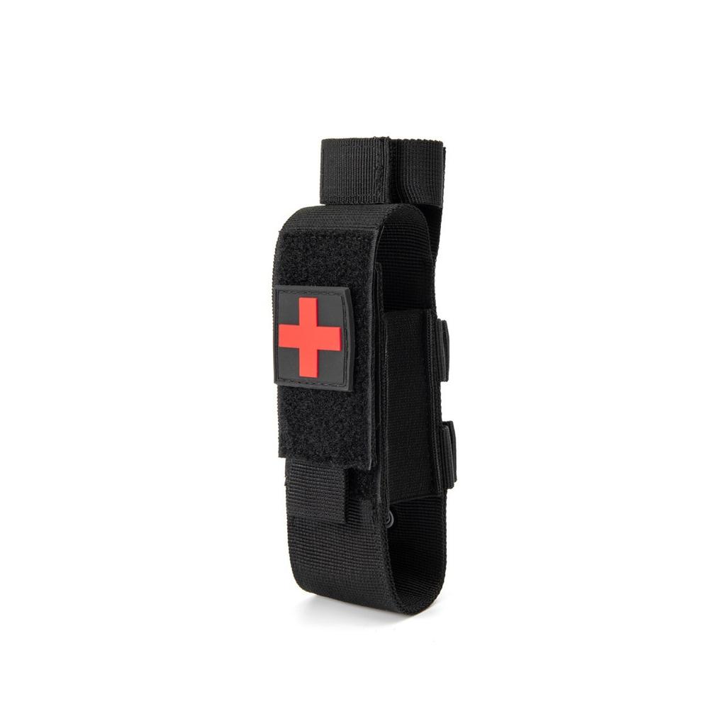 Tactical First Aid Nylon Tourniquet Pouch Single Pistol Mag Bag Case Outdoor Hunting Knife Holster Molle Medical Scissor Packs