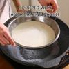 2Pcs Stainless Steel Round Steaming Plate Cooling Tray Handmade Liangpi Moulds Metal Dinnerware Food Preparation Tool