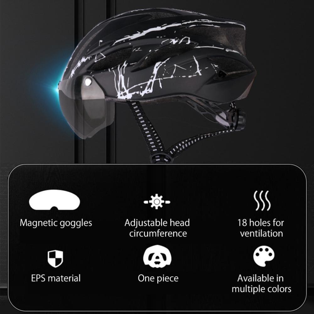 Lightweight Bike Helmet Breathable Mountain Bike Helmet Durable Cycling Helmet Adult Cycling