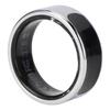 Smart Ring Sports Sleep Monitoring Gesture Control Stainless Steel Health Tracker Ring with Display Screen 8 Diameter: