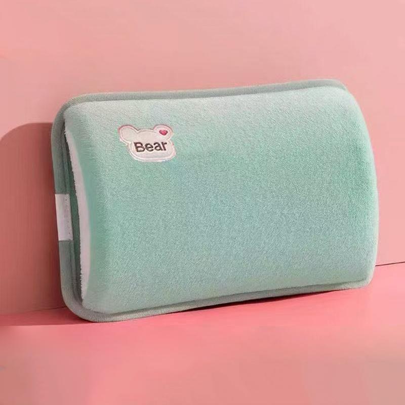 Bollitore ad acqua calda ricaricabile Scaldamani elettrico a cartone animato con spina di ricarica Borsa riutilizzabile per impacchi caldi Tappetino riscaldante Mano