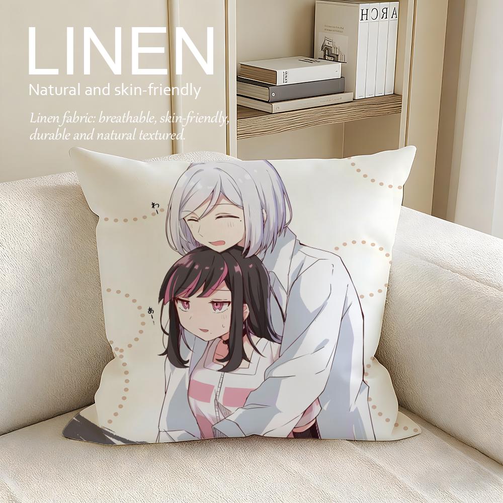 Anime Akudama Drive Cushion Cover Pillowcase Set Pcs x x Breathable Washable Sofa Cushion Cover