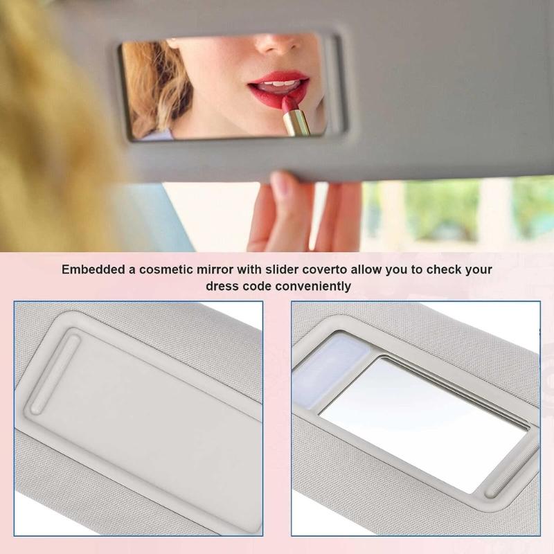 Left Driver Side SunVisor for CX-9 2010-2015 TDY169320 Sunvisor Sunshield Auto Interior Accessories Repair Part Gray