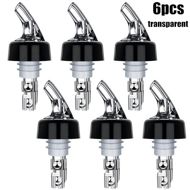 

6 шт. 30 мл автоматический дозатор для бутылок Quick Shot спиртных напитков вино коктейльный дозатор барный инструмент вино дозатор