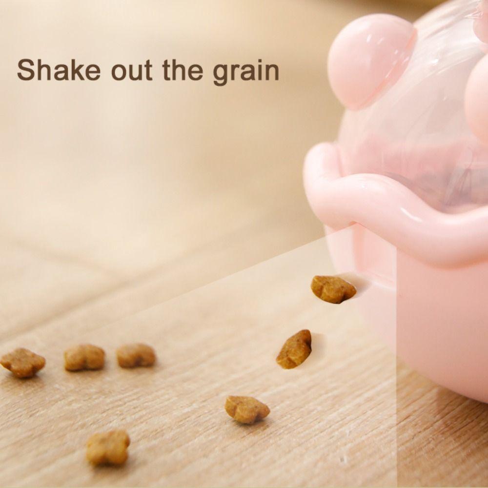 Fish Shape Cat Treat Dispenser Plastic Interactive Cat Toy Cat Leakage Food Toy  Interest