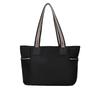 New fashionable waterproof large-capacity tote bag trendy commuter solid color portable shoulder bag