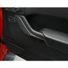 Carbon Fiber Interior Door Handle Trim Cover Strips For Jeep Wrangler JK 2011-17