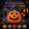 LED Pumpkin Lights Halloween Decorations, Waterproof Indoor Outdoor, Warm White, UL Certified, 2 Pack