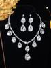 Alloy Necklace Set - Fashionable Banquet Jewelry Chain For Women - Bridal Wedding Jewelry Set