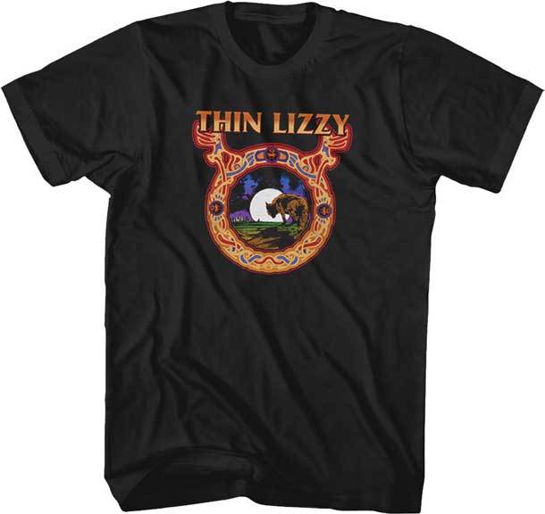 THIN LIZZY - Воронья Луна - ФУТБОЛКА Новая Официальная Мерчандайз Live Nation Унисекс Футболка L