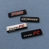 Car Aluminium Emblem Sticker Accessory For  Civic FIT Accord Prelude CRV 5th Mugen City CRZ CRX Jazz HRV Pilot Odyssey Insi