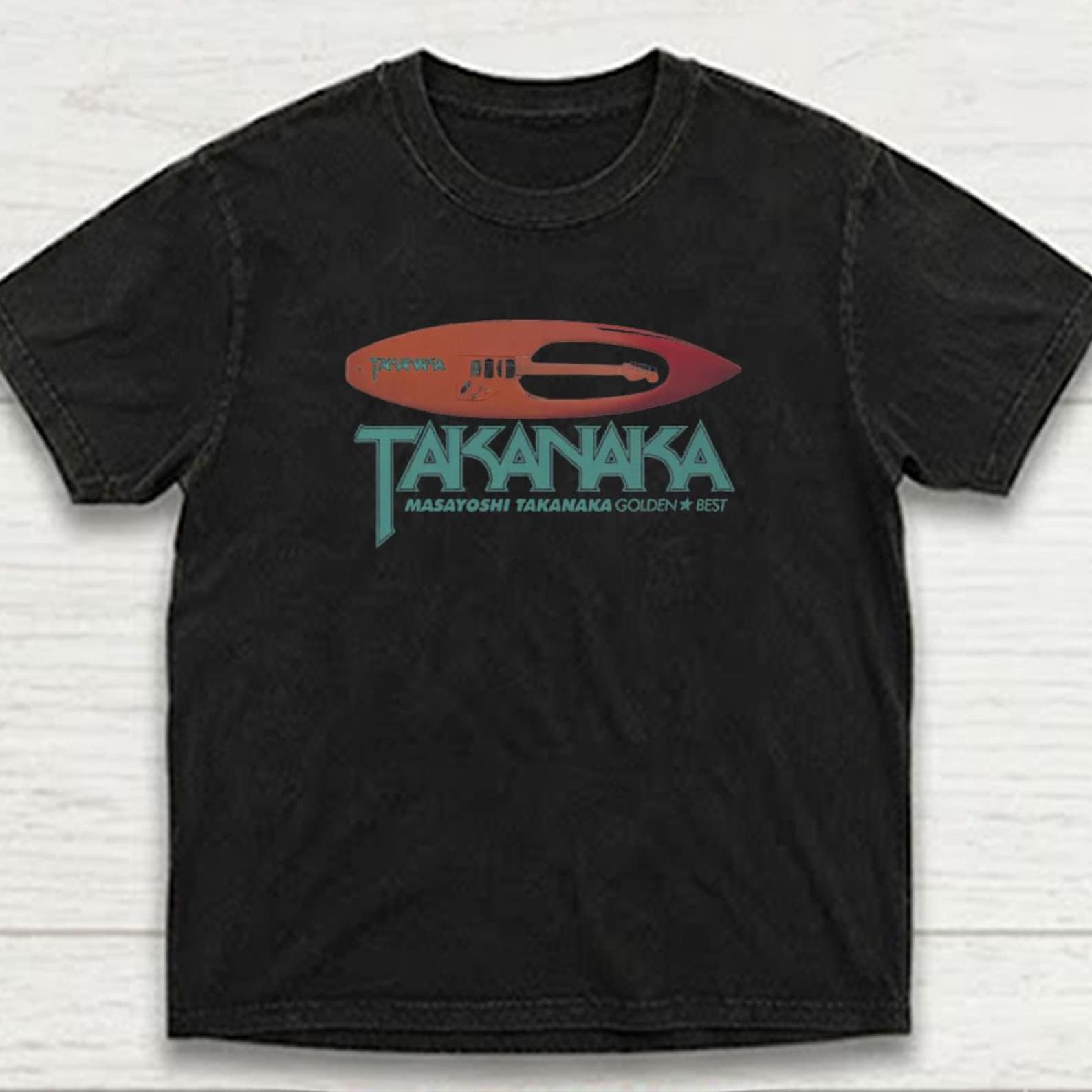 Masayoshi Takanaka Golden Rock T-Shirt, 90s Band Tee Comfort Colors Shirt 3XL