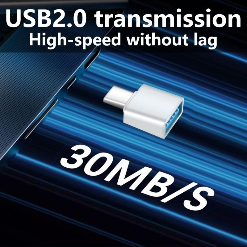 Durability USB C to USB Adapter Type C OTG Adapter Ensures Efficient Data Transfer And Charging For Multiple Devices