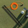 Golf Alignment Stick Portable Putting Practice Club Accessories For Green Backyard Drill Indoor Home Golf Course Practice
