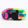 Linpan Whistle Paracord Survival Bracelet