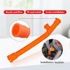 Oil Level Sensor Sleeve 06A103663B Oil Dipstick Boot ABS Construction Engine Dipstick Guide Funnel Sleeve