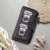 Gorilla Pattern Long Wallet Forever Design PU Leather Large Capacity Multi Card Slot Fashion Purse