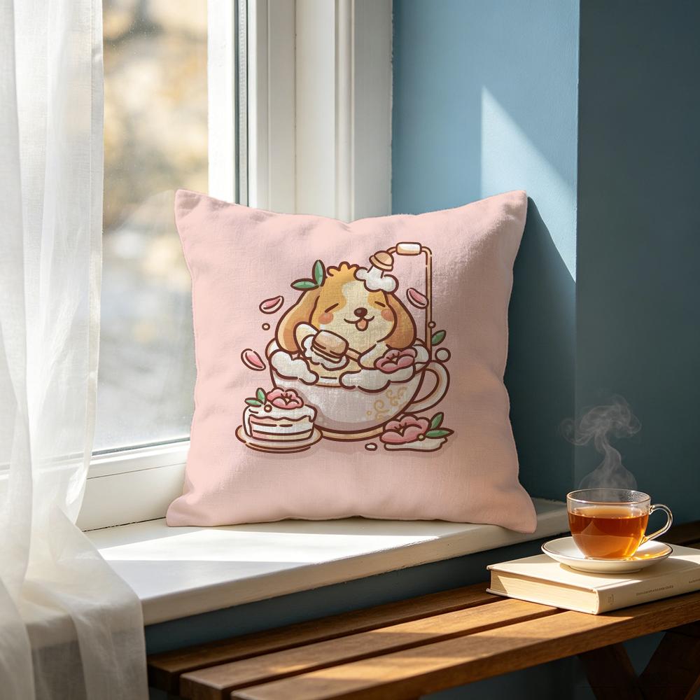 Cute CCute Puppying Cushion Cover Cushion Cover Set Pcs X X X Pillowcase Decorative Sofa Home Decor