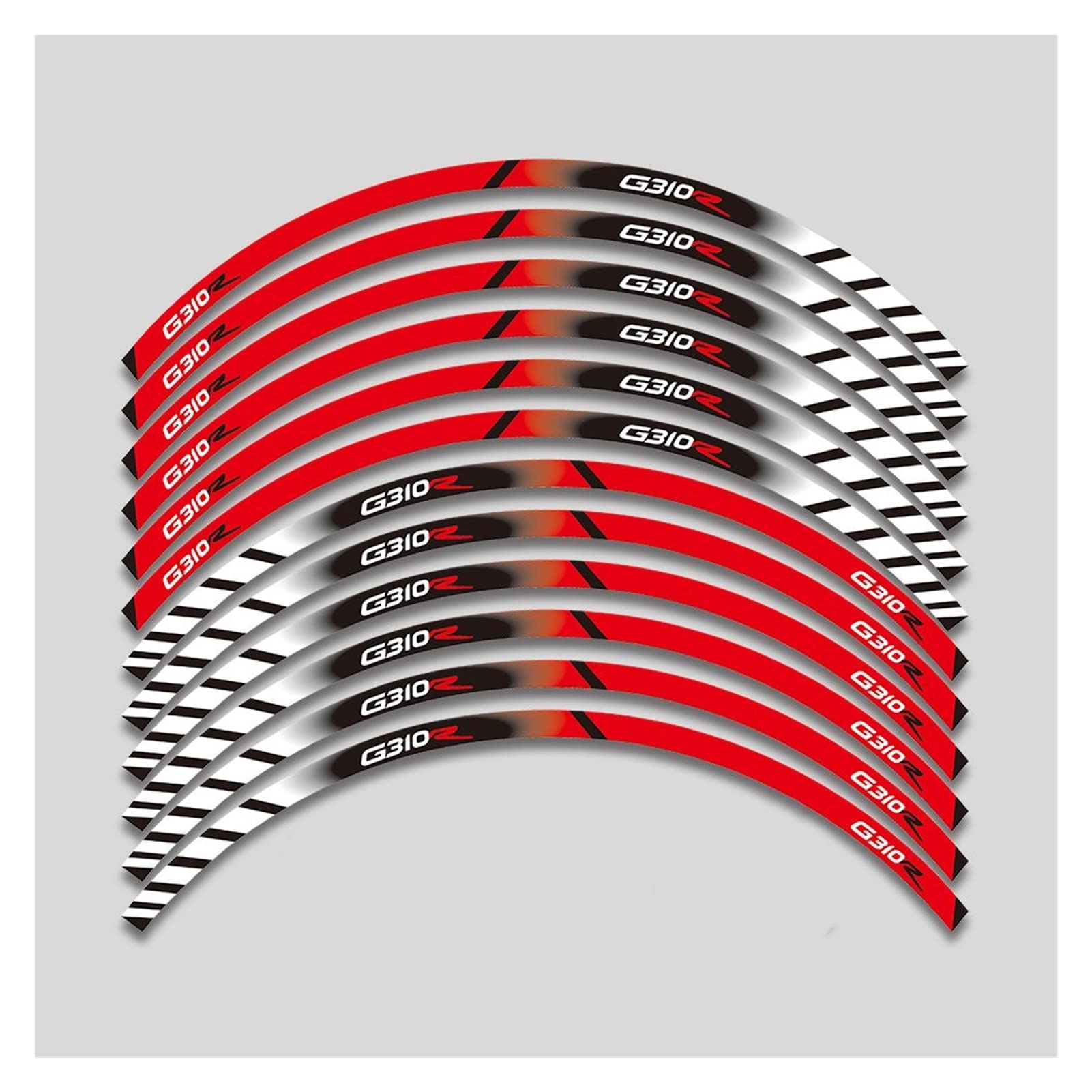 

Rim Reflective Sticker For B-M-W G310R Motorcycle Racing Equipment Accessories Wheel Tire Rim Decoration Adhesive Reflective Sticker (Color: B)