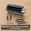 Tremolo Bridge Assembly Standard Hardware Complete for Guitarists