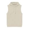 Sweat à capuche sans manches avec poche avant pour animal de compagnie Pull Sweatshirt pour femmes Léger Décontracté Porte-animal de compagnie Haut pour petits chiens Chats