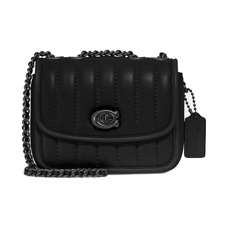 Coach Madison 15 Quilted Flap Chain