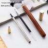 Rosewood Signature Sandalwood Ballpoint Pen with Brass & Laser Logo